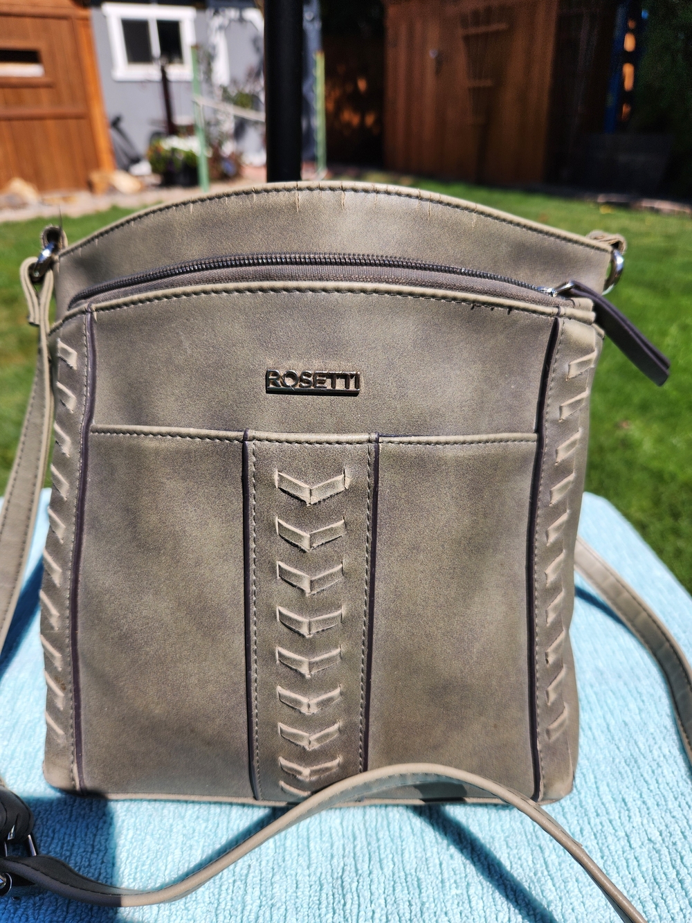 Rosetti Grey Crossbody Bag